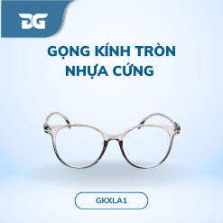 gọng kính tròn nhựa cứng