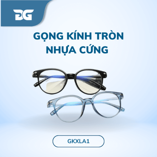 gọng kính tròn nhựa cứng 4