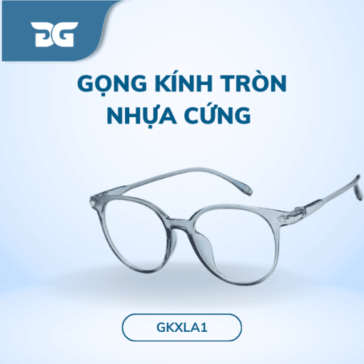 gọng kính tròn nhựa cứng 6