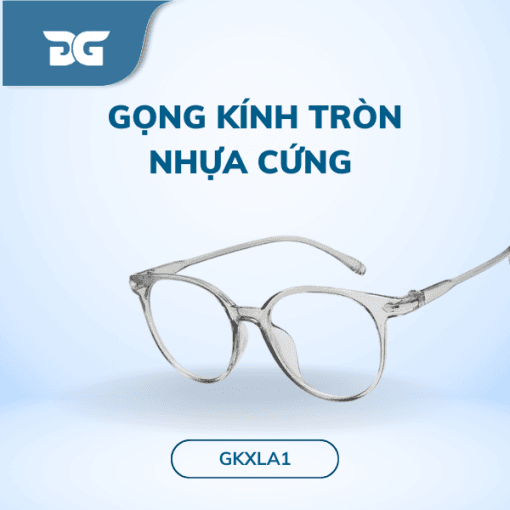 gọng kính tròn nhựa cứng 7