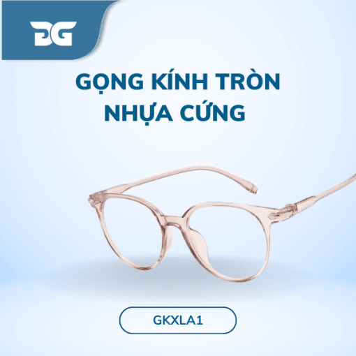 gọng kính tròn nhựa cứng 8