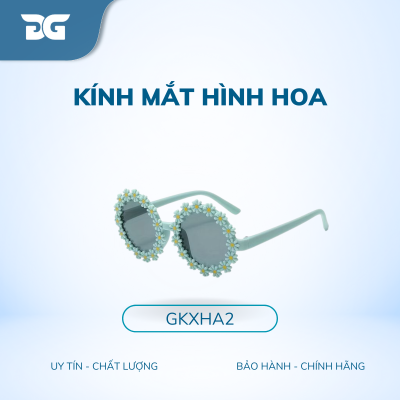 kính mắt hình hoa