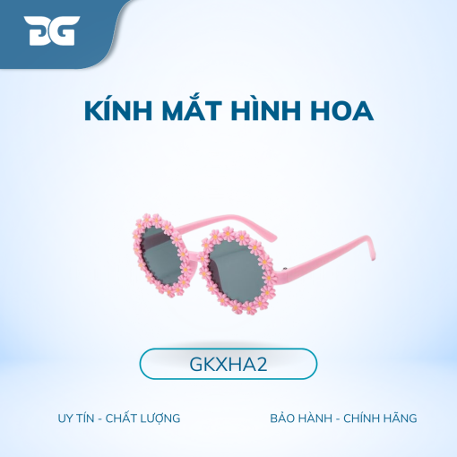 kính mắt hình hoa