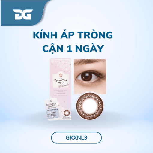 kính cận áp tròng 1 ngày