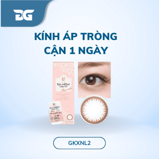 kính cận áp tròng 1 ngày