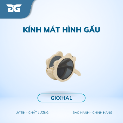 kính mát hình gấu đáng yêu